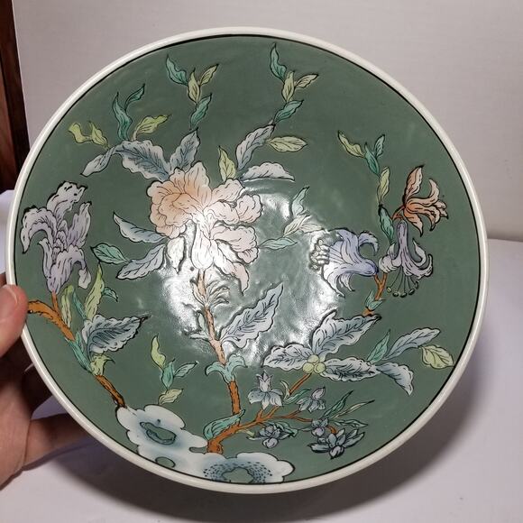 CPC made in Macau porcelain hand painted 10"x4.5"  (11.1473) - Picture 1 of 16
